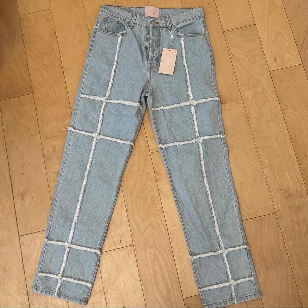 REVICE Denim Ex Boyfriend 4ever Denim Fray Size 31